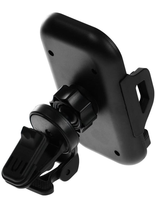 Держатель телефона Cartage в дефлектор, раздвижной 6-11 см, черный