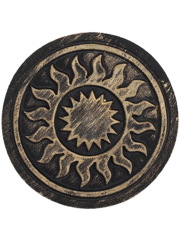 Нашивка с термопечатью «Солнце», богатырь, 12 см