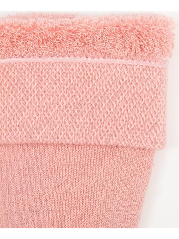 Колготки детские махровые, цвет пыльная роза, рост 110-116 см