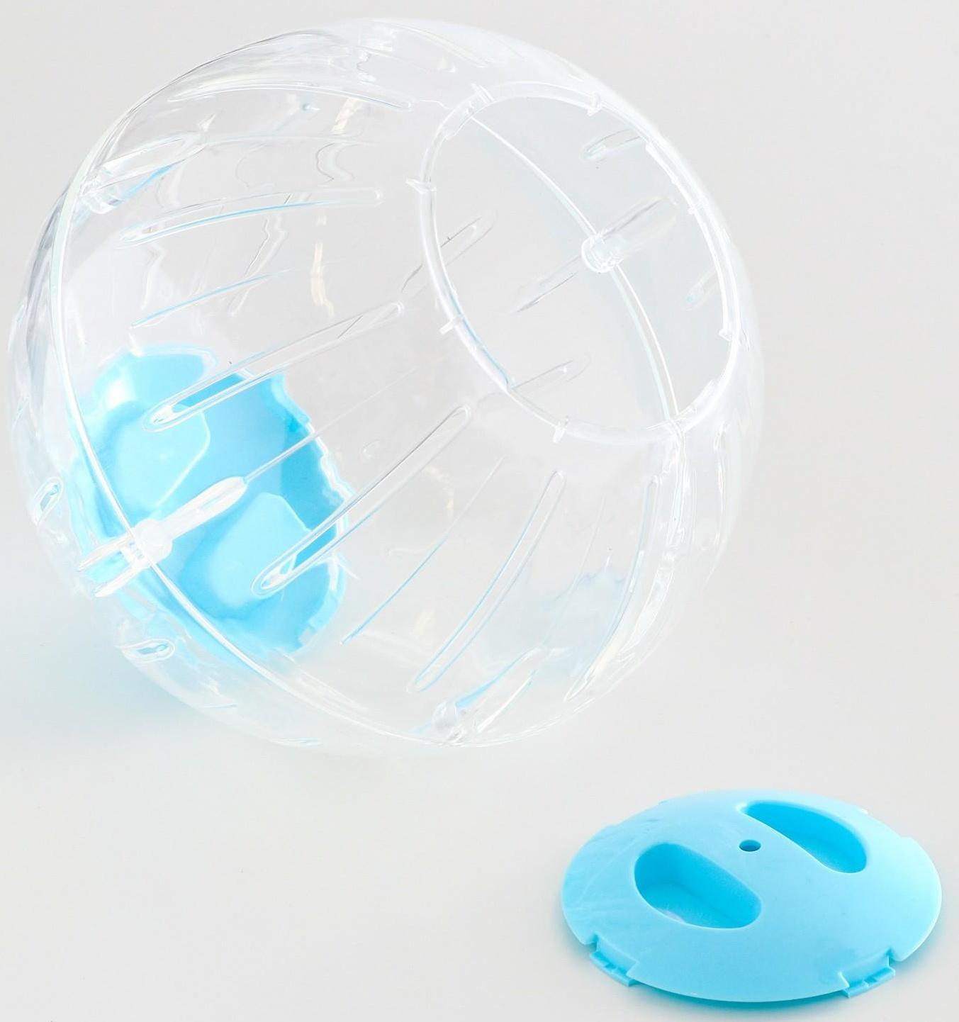 Шар для грызунов Carno, 33 см, синий