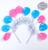 Карнавальный ободок «Шары», цвета МИКС