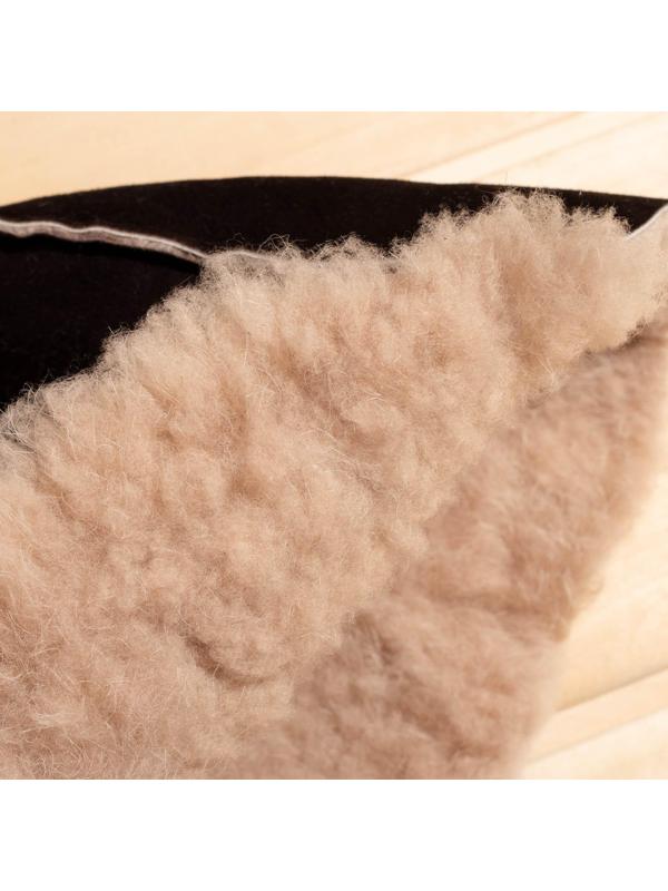 Шапка для бани из овчины 