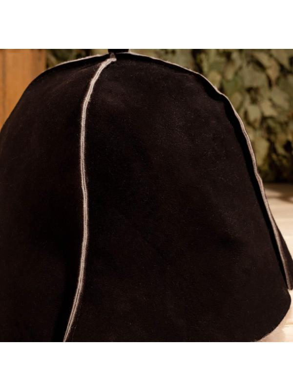 Шапка для бани из овчины 