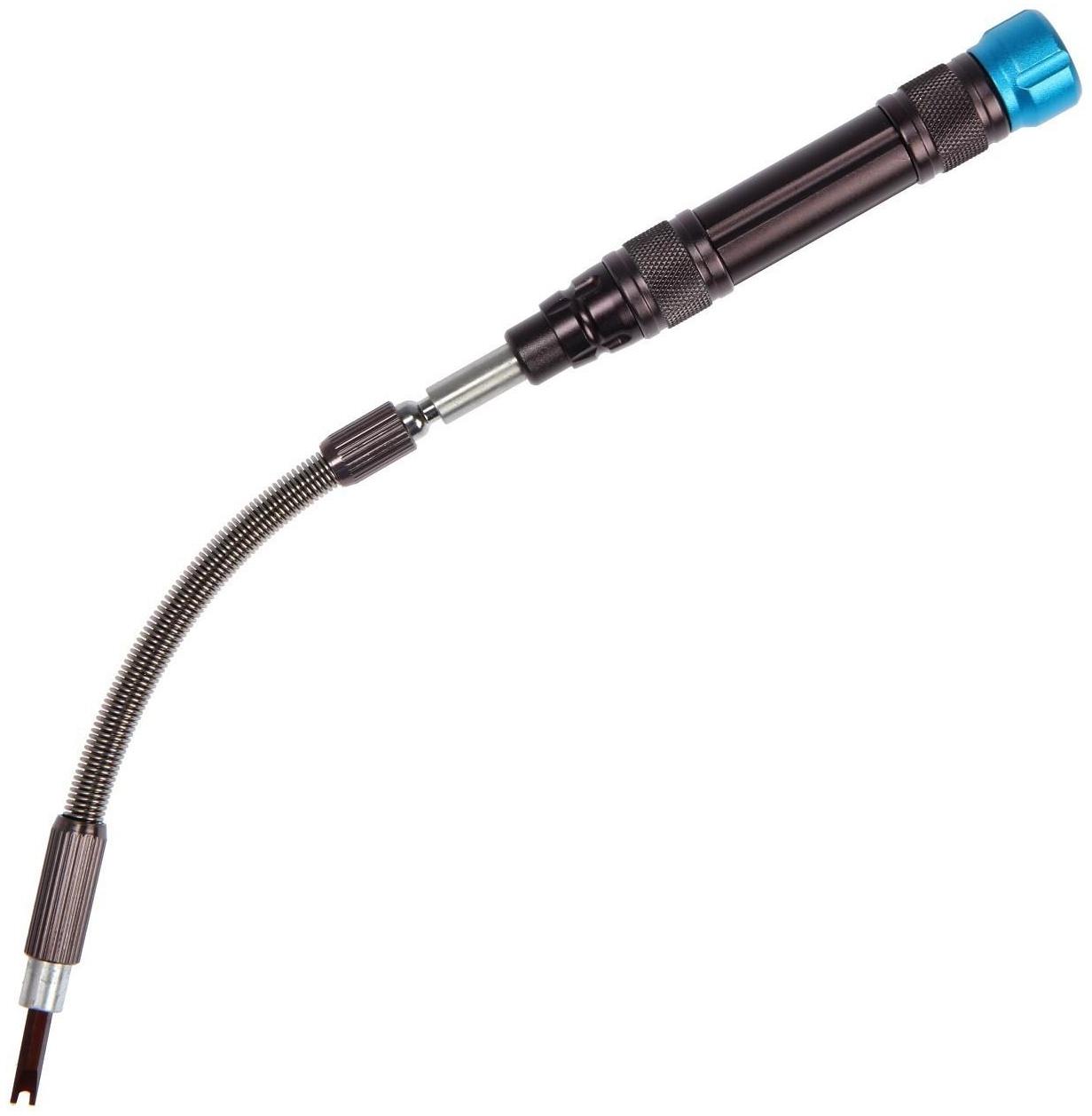 Набор для точных работ ТУНДРА PRO, сталь S2, телескоп. рукоятка, в кейсе, 59 предметов