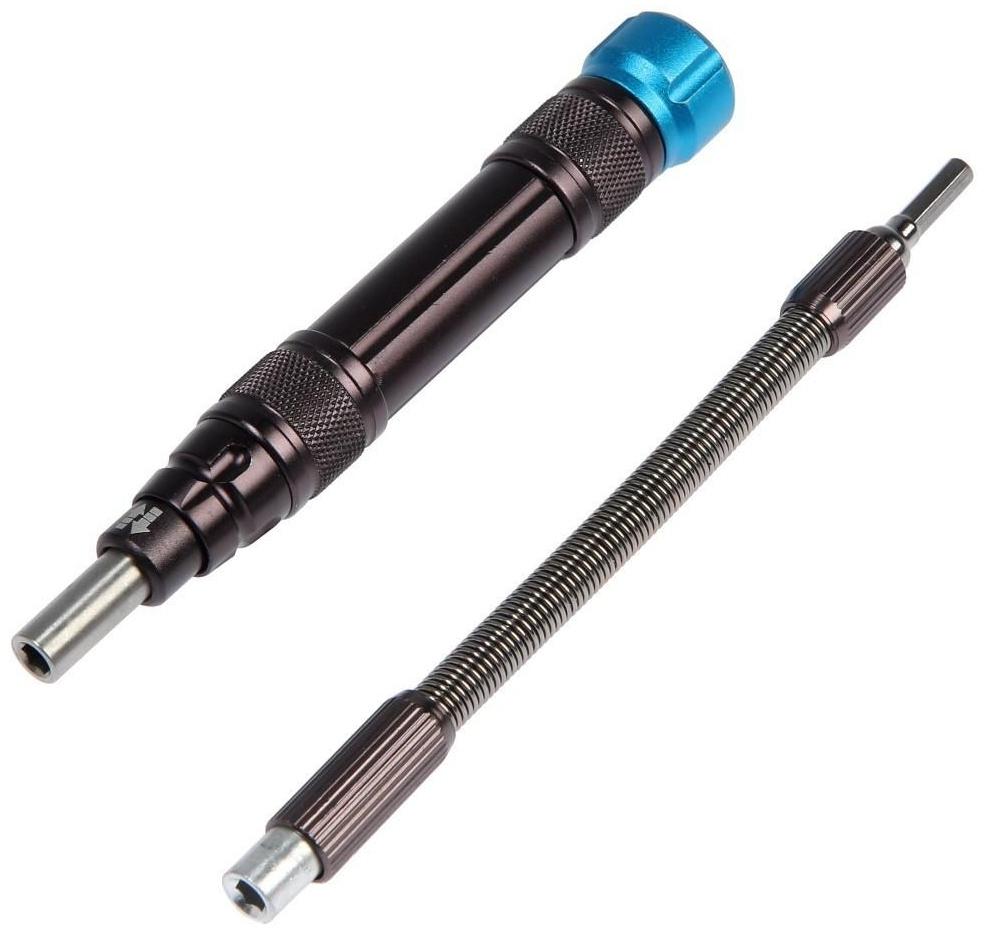 Набор для точных работ ТУНДРА PRO, сталь S2, телескоп. рукоятка, в кейсе, 59 предметов