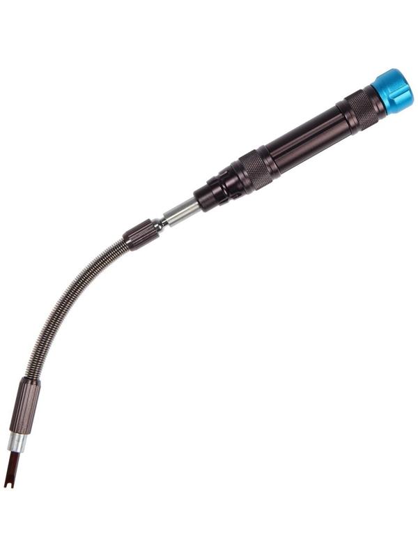 Набор для точных работ ТУНДРА PRO, сталь S2, телескоп. рукоятка, в кейсе, 59 предметов