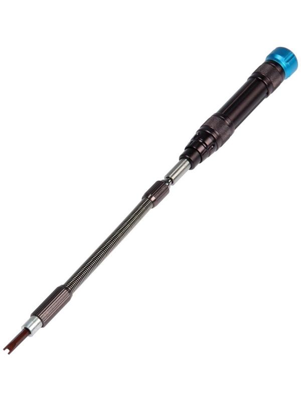 Набор для точных работ ТУНДРА PRO, сталь S2, телескоп. рукоятка, в кейсе, 59 предметов