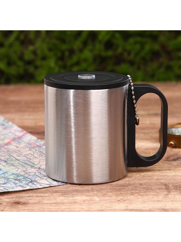 Термокружка с компасом «Рыбак», 180 мл