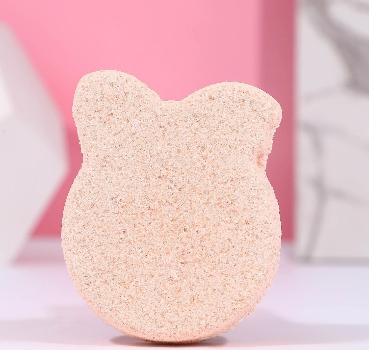 Бомбочка для ванны в форме елочного шара 135 г, аромат лаванды