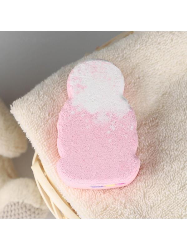 Радужная детская бомбочка Русалочка, 150 гр, аромат ваниль