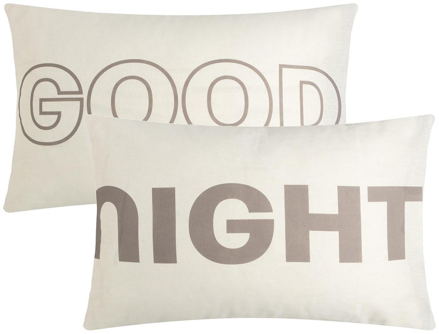 Комплект наволочек Этель Good night, 50х70 см - 2 шт, 100% хлопок, бязь
