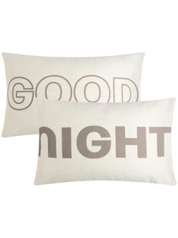 Комплект наволочек Этель Good night, 50х70 см - 2 шт, 100% хлопок, бязь
