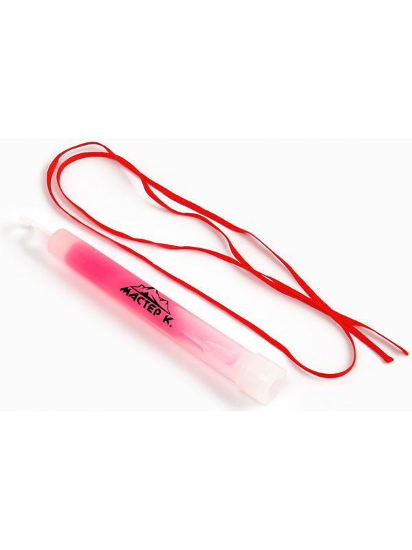 Химический источник света 15см, розовый