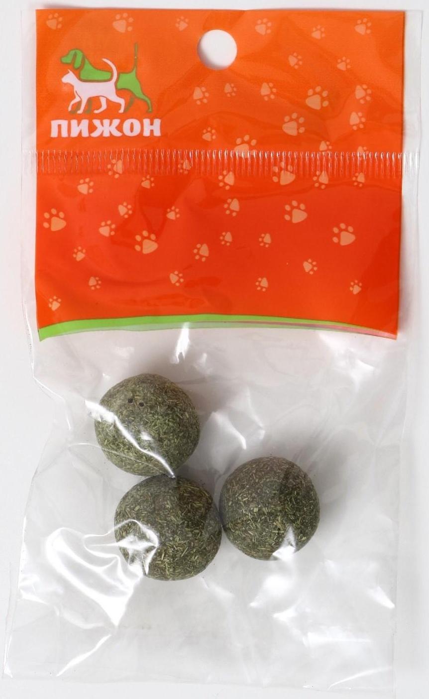 Набор шаров для кошек из кошачьей мяты 3 см