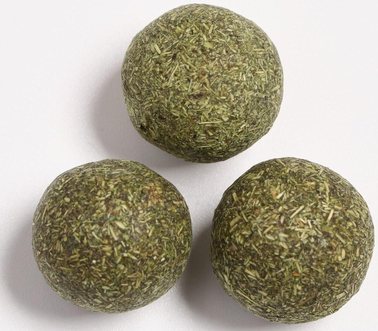 Набор шаров для кошек из кошачьей мяты 3 см