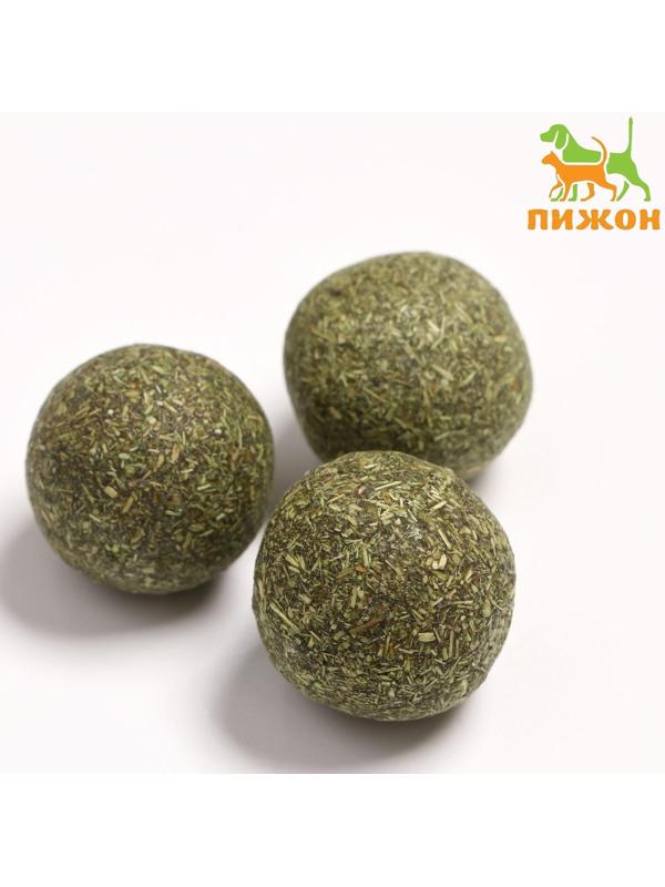 Набор шаров для кошек из кошачьей мяты 3 см