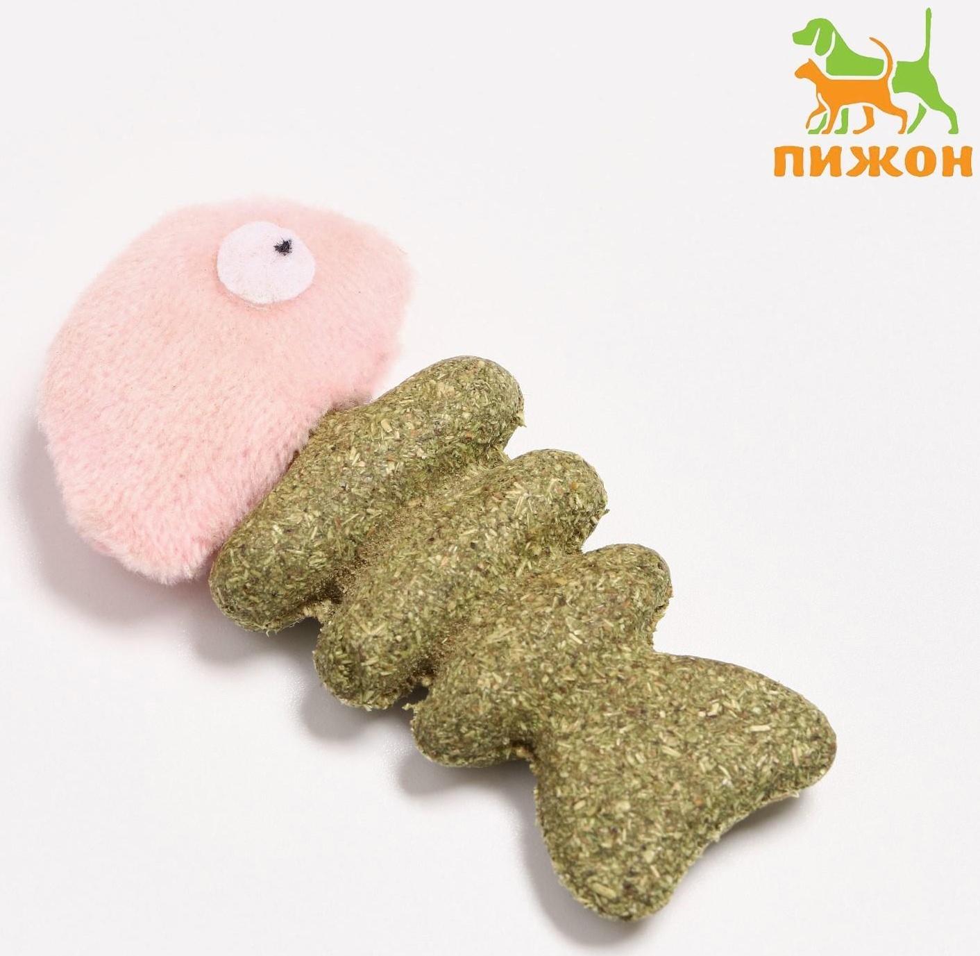 Игрушка для кошек из прессованной кошачьей мяты 