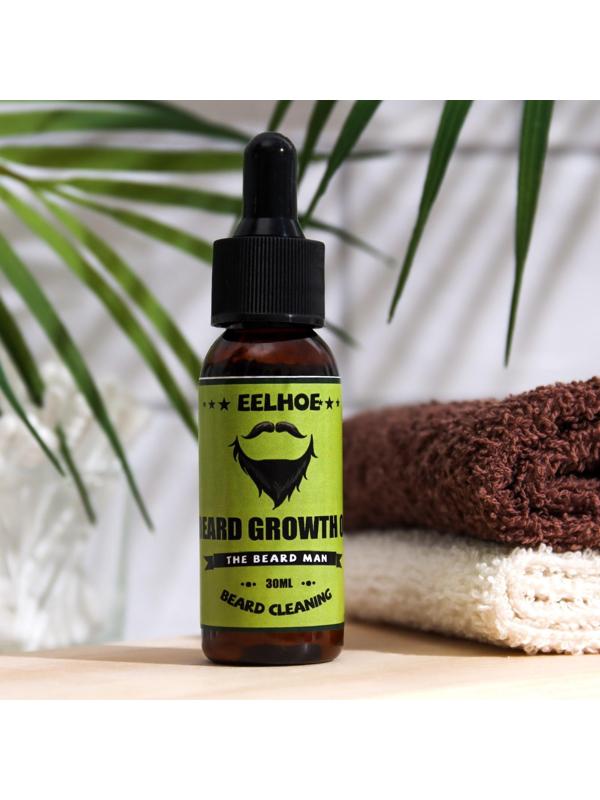 Косметическое масло для бороды и усов с экстрактом зеленого чая 30 мл