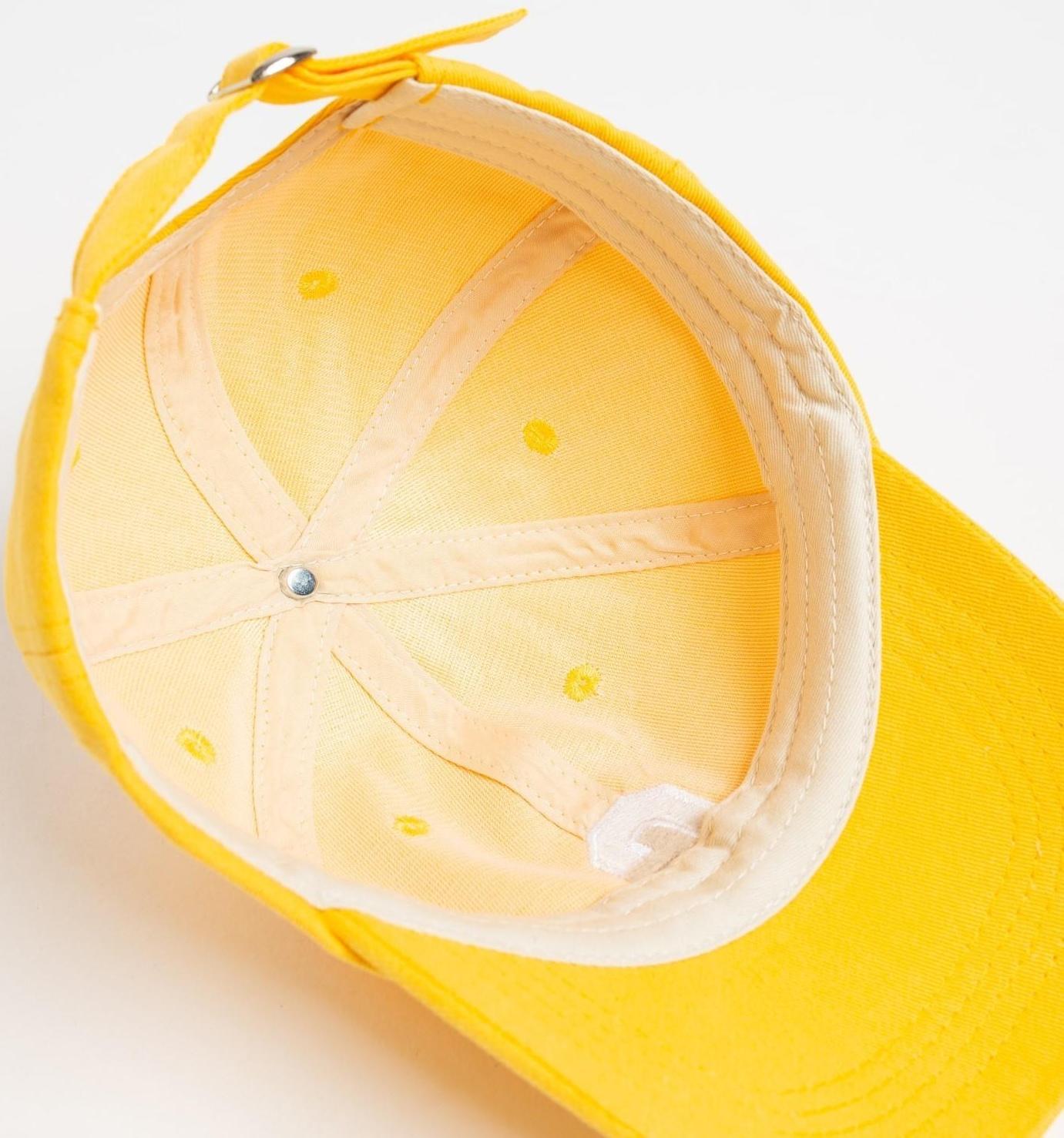 Бейсболка детская MINAKU, р-р 52-54, цв. желтый