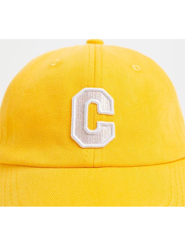 Бейсболка детская MINAKU, р-р 52-54, цв. желтый