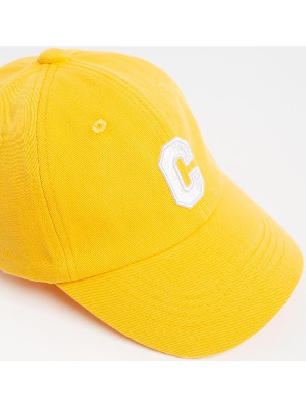 Бейсболка детская MINAKU, р-р 52-54, цв. желтый