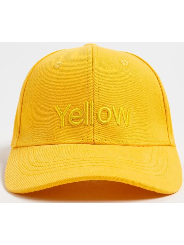 Бейсболка детская MINAKU, р-р 52-54, цв. желтый