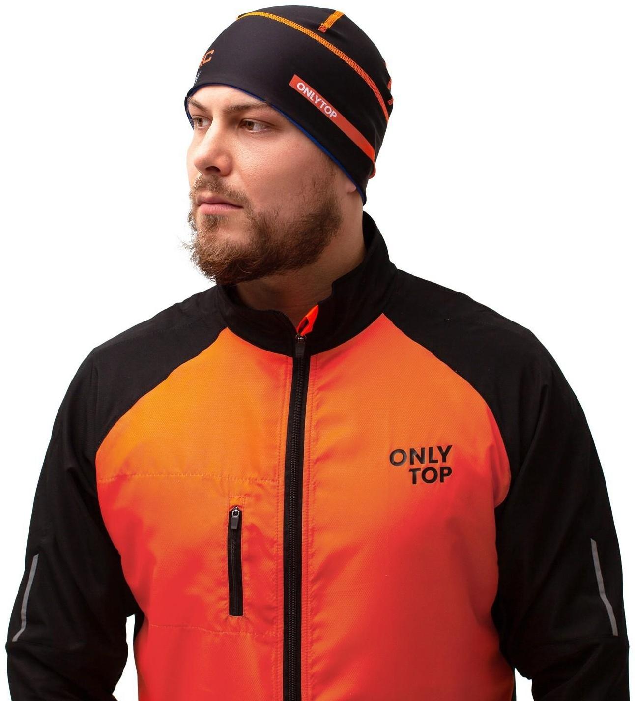 Шапка ONLYTOP спорт, размер S, обхват 52-54 см