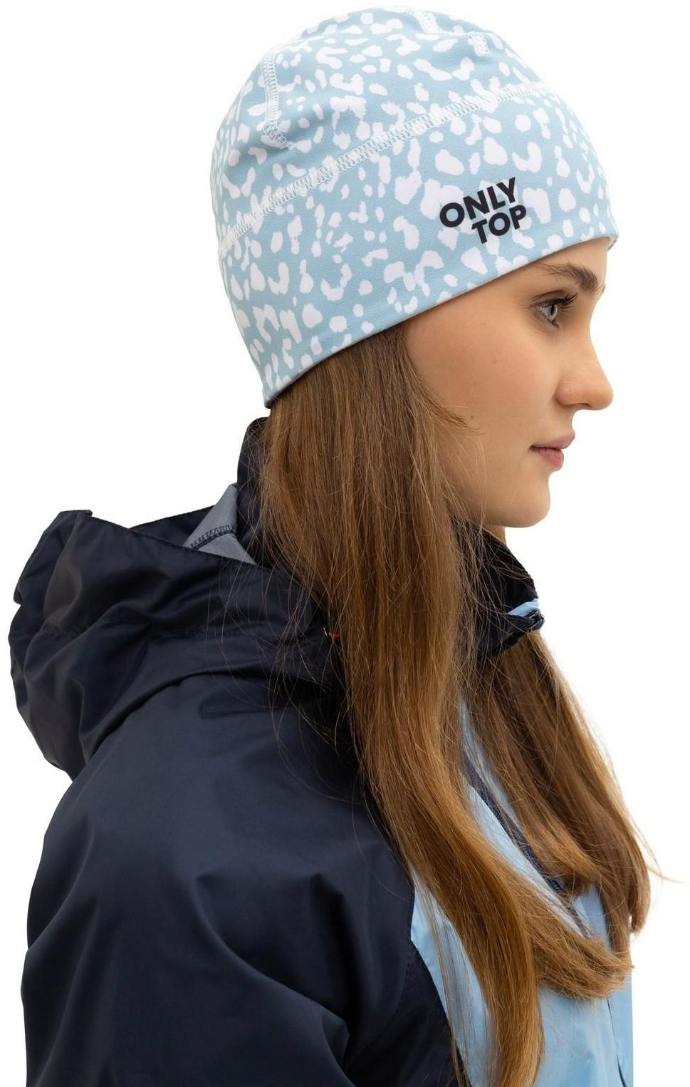 Шапка ONLYTOP спорт, размер S, обхват 52-54 см