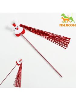 Дразнилка для кошек с бубенчиком 