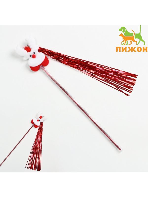 Дразнилка для кошек с бубенчиком 