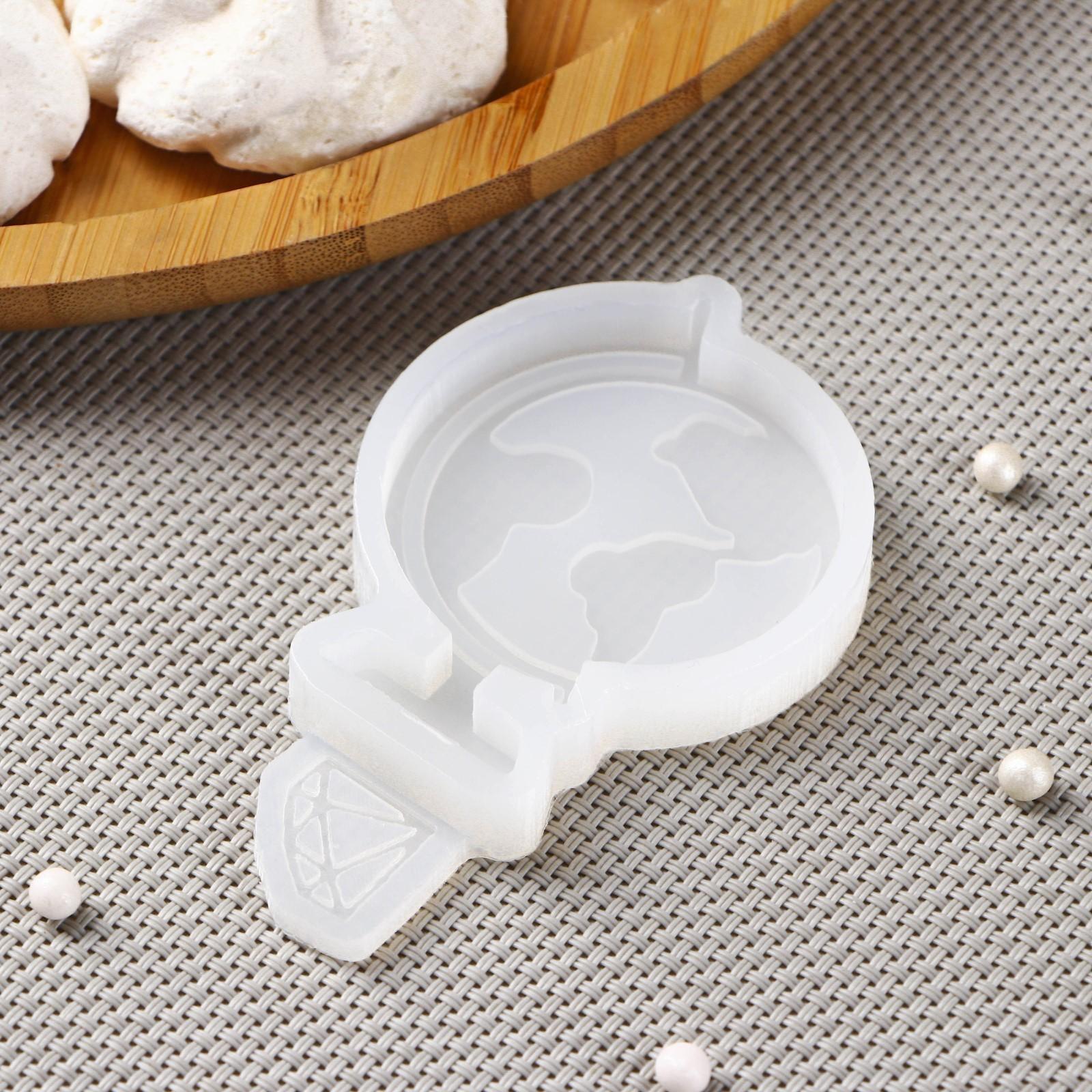 Молд «Глобус», 6,5×5 см, цвет прозрачный