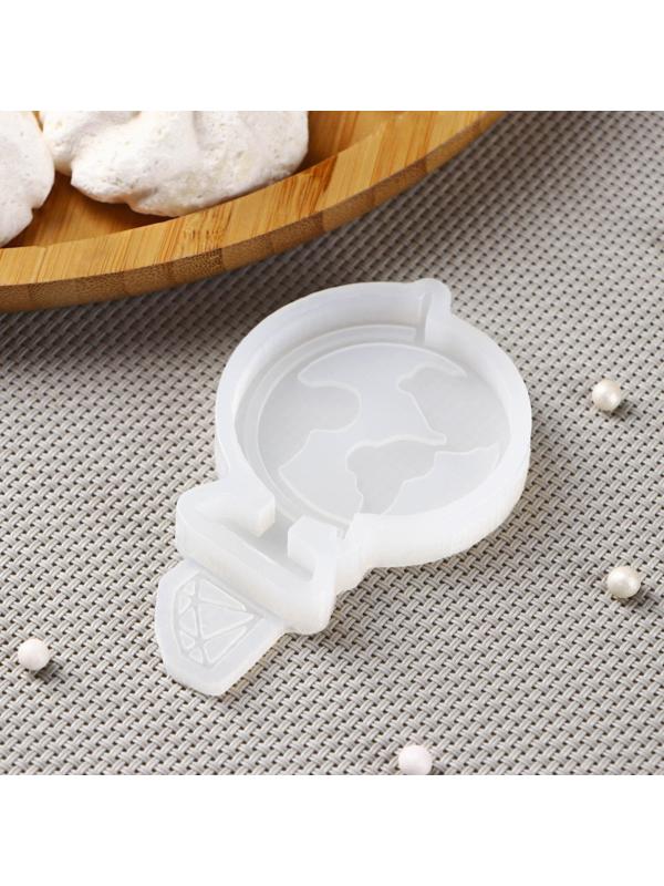 Молд «Глобус», 6,5×5 см, цвет прозрачный