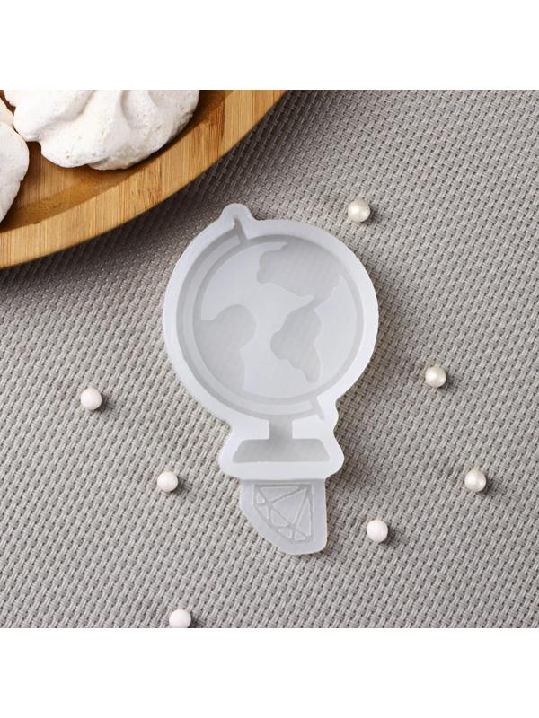 Молд «Глобус», 6,5×5 см, цвет прозрачный