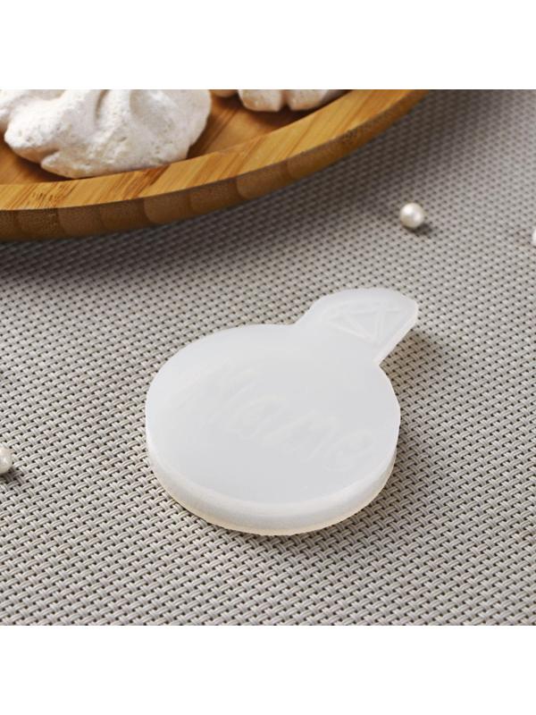 Молд «Маме», 7×5 см, цвет прозрачный