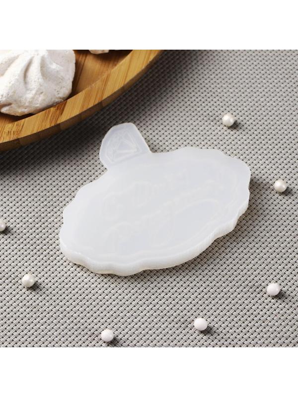 Молд «С днём рождения», 8,5×7 см, цвет прозрачный