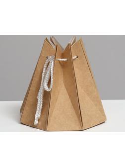 Аквабокс, крафт, 16 х 16 см