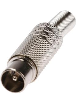 Антенный разъём Belsis SP3080, металлический, TV