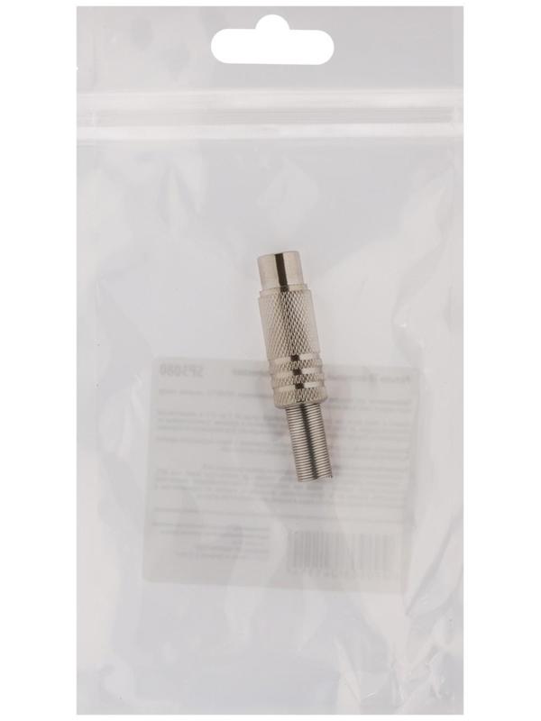 Антенный разъём Belsis SP3080, металлический, TV