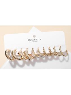 Серьги набор 5 пар 