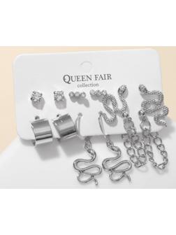 Серьги набор 6 пар 