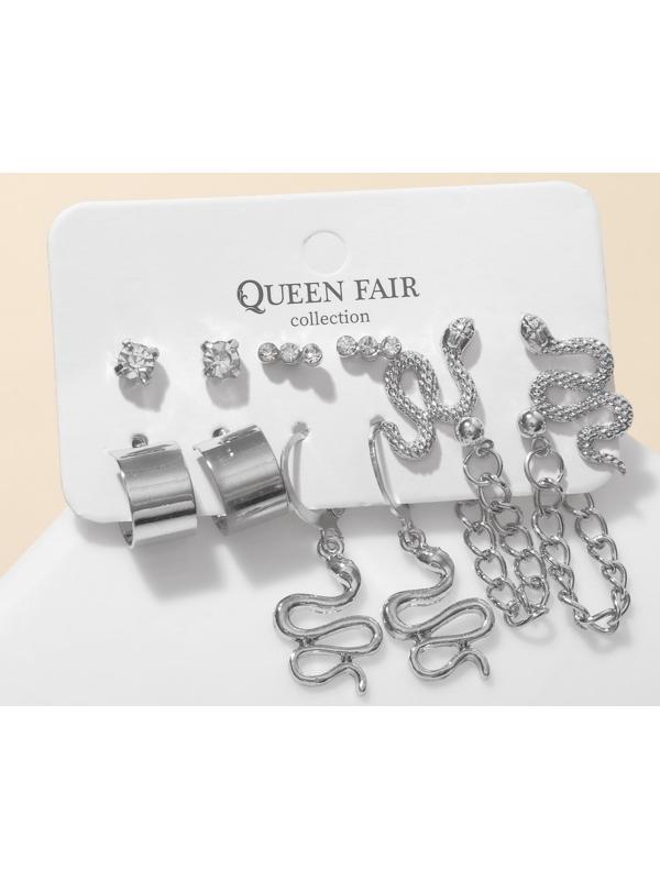 Серьги набор 6 пар 