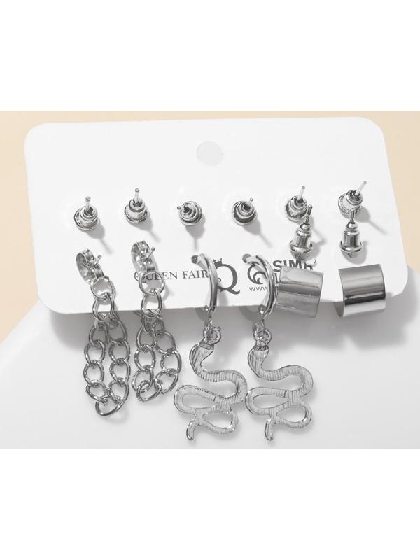 Серьги набор 6 пар 