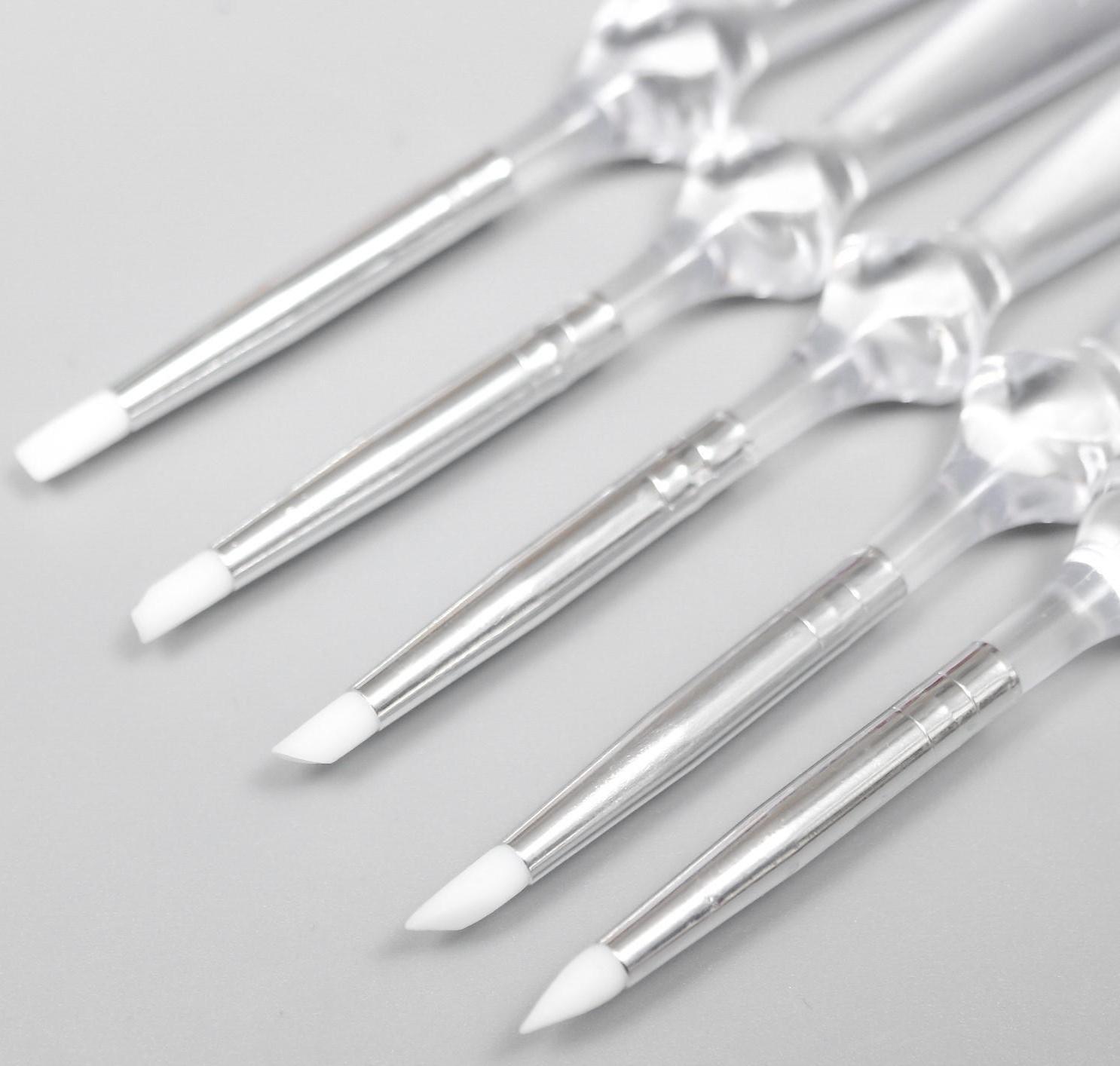 Инструменты для моделирования и придания формы набор 5 шт акрил, резина 16 см