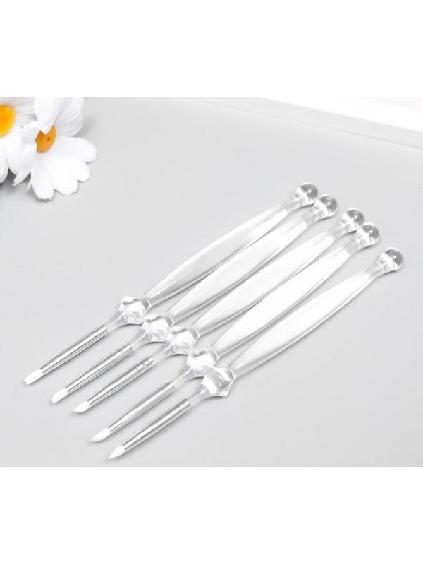 Инструменты для моделирования и придания формы набор 5 шт акрил, резина 16 см