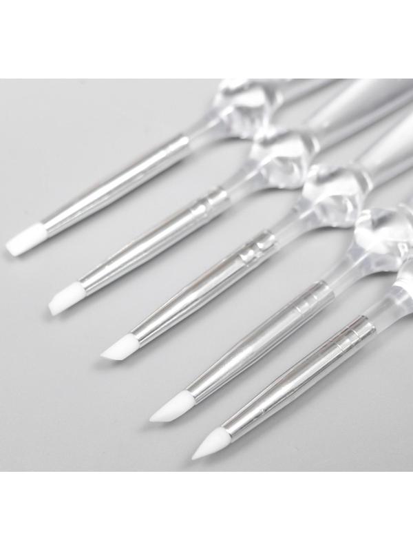 Инструменты для моделирования и придания формы набор 5 шт акрил, резина 16 см