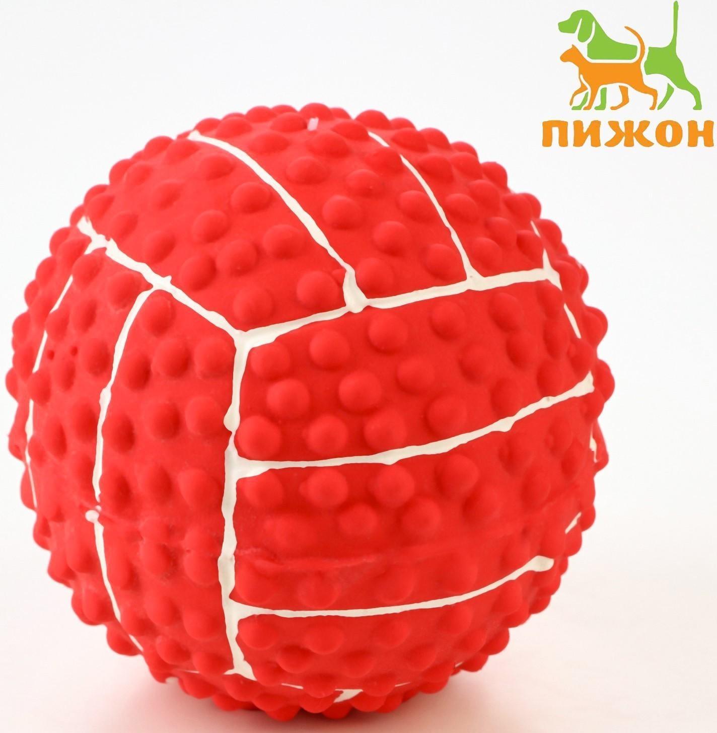 Игрушка пищащая для собак из латекса 