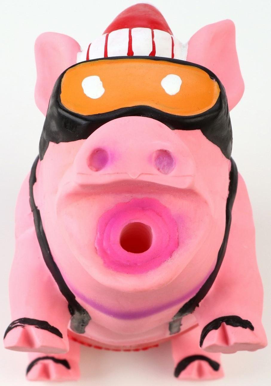 Игрушка хрюкающая для собак из латекса 