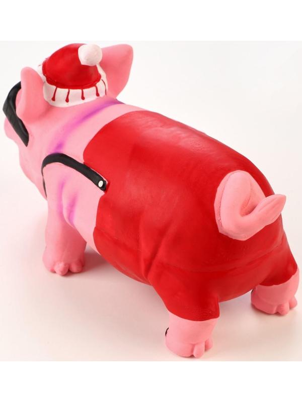 Игрушка хрюкающая для собак из латекса 