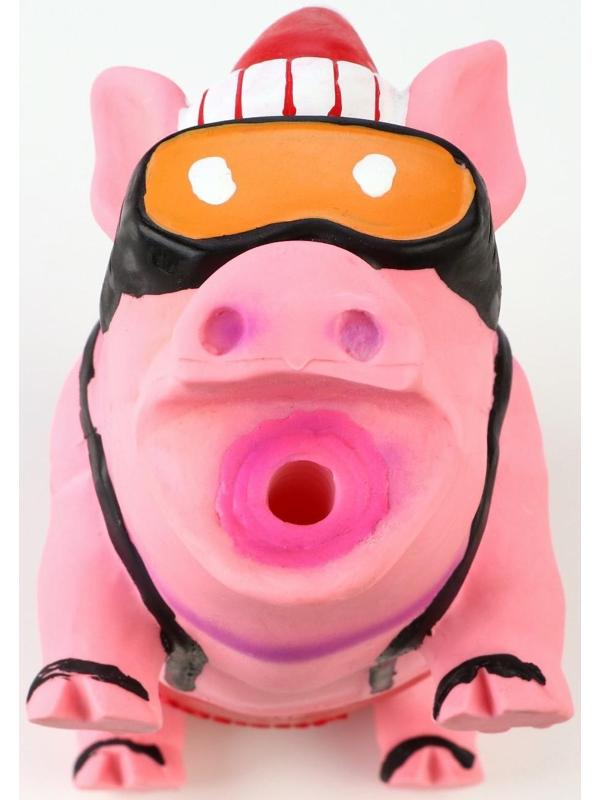 Игрушка хрюкающая для собак из латекса 