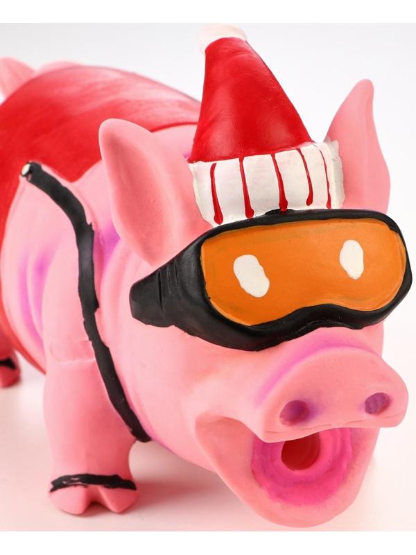 Игрушка хрюкающая для собак из латекса 